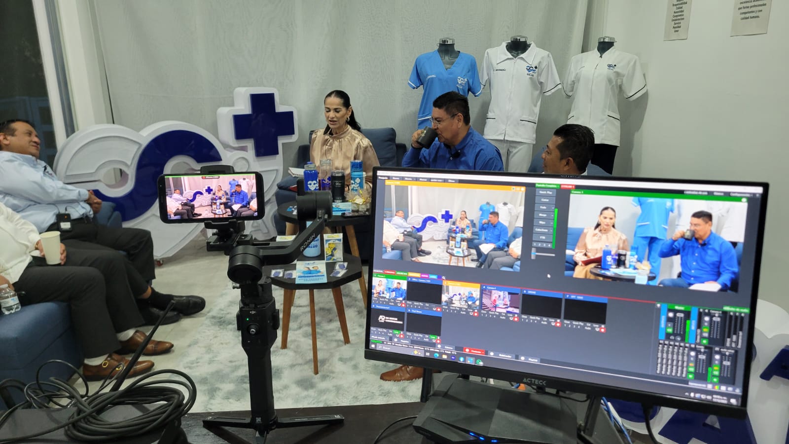 Transmisiones a redes sociales